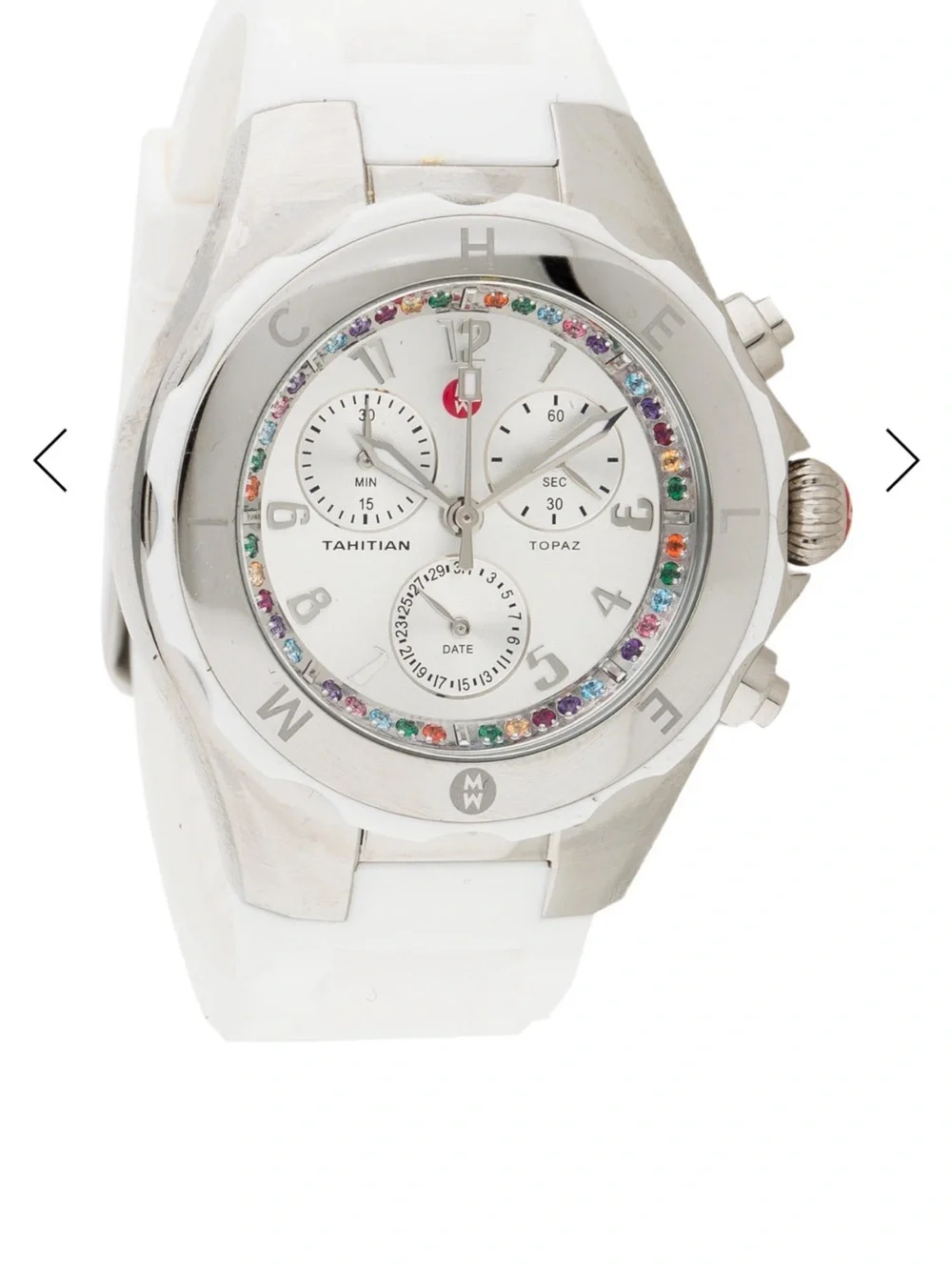 Michele Tahitian Jelly Bean Topaz Watch